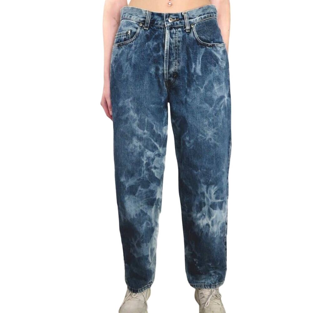 1990s Gap Straight Leg High Rise Jeans Tapered Yoke Mom Jeans Waist 31"